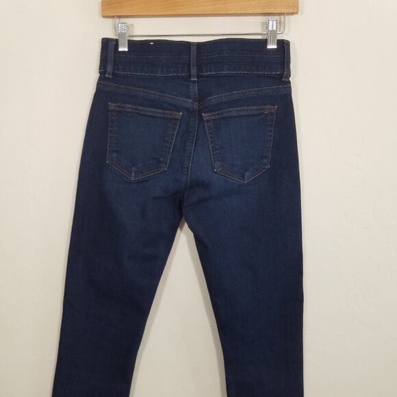 LOFT High Waist Skinny Stretch Jeans Blue Size 24/00 - Picture 6 of 8